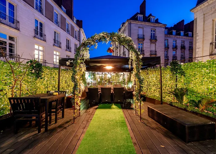 Terrasse Royale Au Coeur De * Nantes