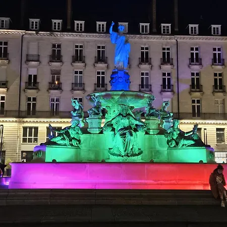 Lägenhet Terrasse Royale Au Coeur De Nantes